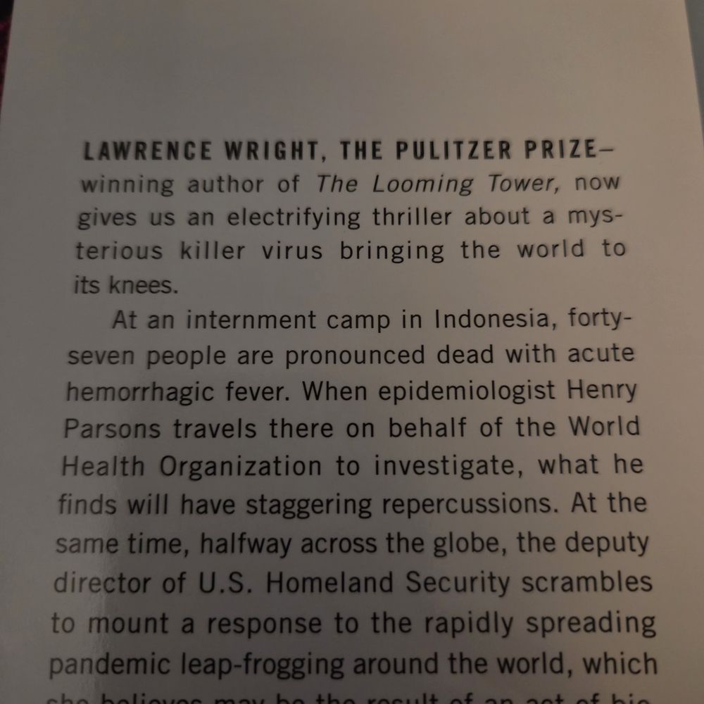The End Of October By Lawrence Wright